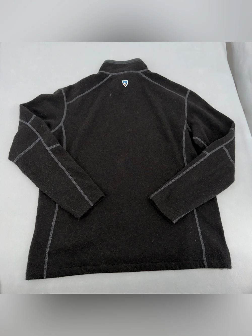 Kuhl Black Revel 1/4 Zip Pullover Sz XL Mens